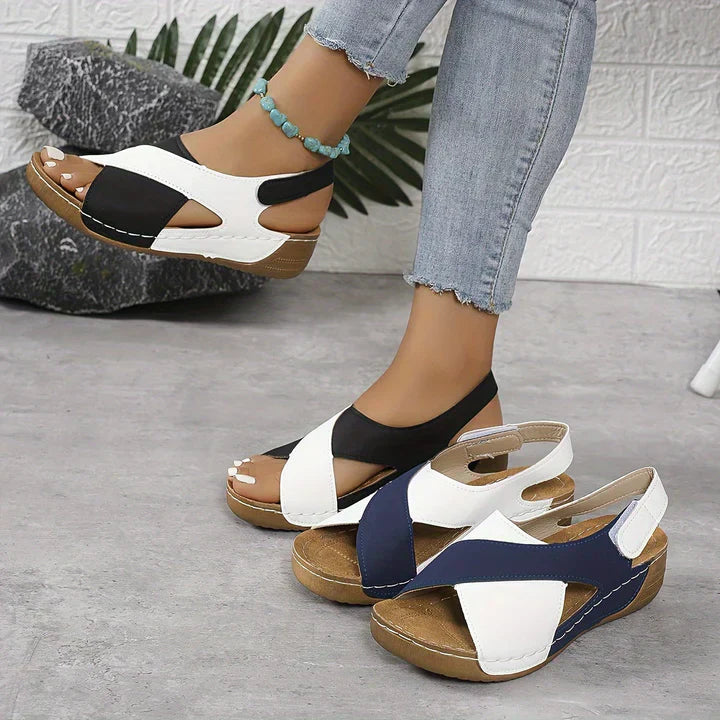 Ultra-Comfortable Leather Orthopedic Sandals