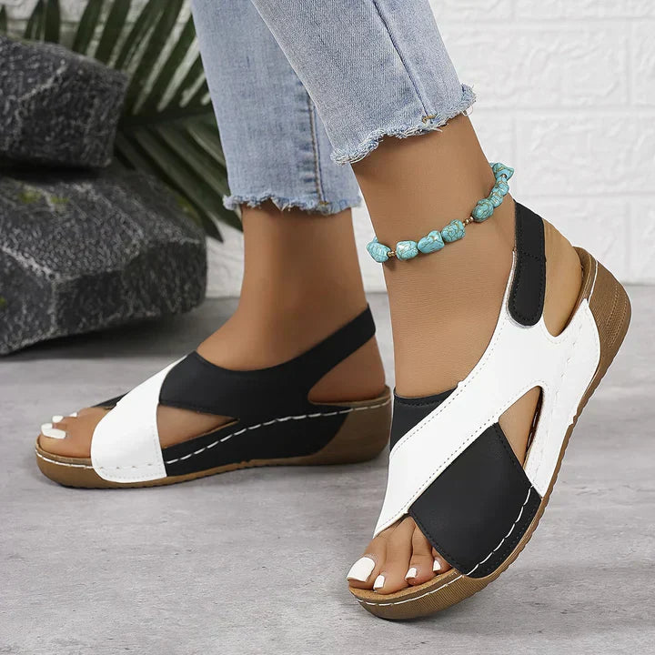 Ultra-Comfortable Leather Orthopedic Sandals