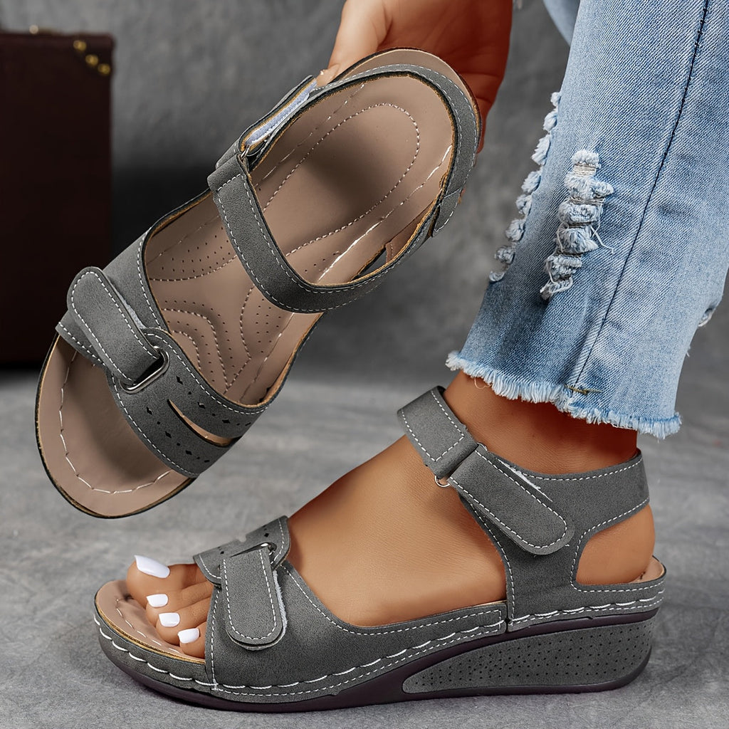 Célima™ - Leather Orthopedic Sandals with Ergonomic Sole