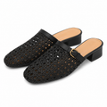 MONVETTA™ | Retro Woven Shoes with Block Heel