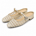 CAVALIERA™ | Breathable Mesh Clogs with Low Heel