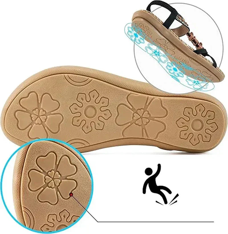 Isabel™ - Leather Orthopedic Sandals with Ergonomic Sole