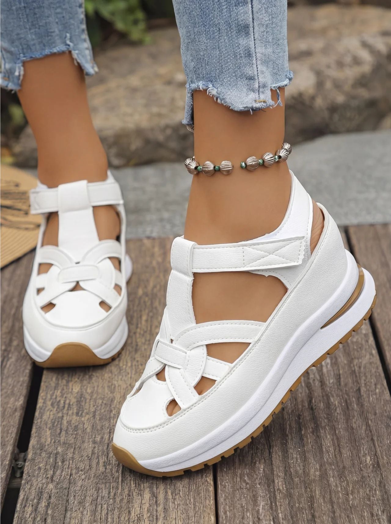 Duna™ Orthopedic Wedge Sneakers