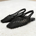 ALBIONA™ | Flat Mesh Sandals with Square Toe