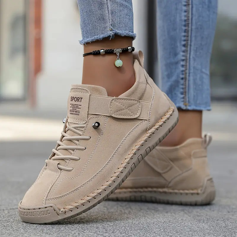 NOVIRA™ | Leather Orthopedic Sneakers with Cushioning