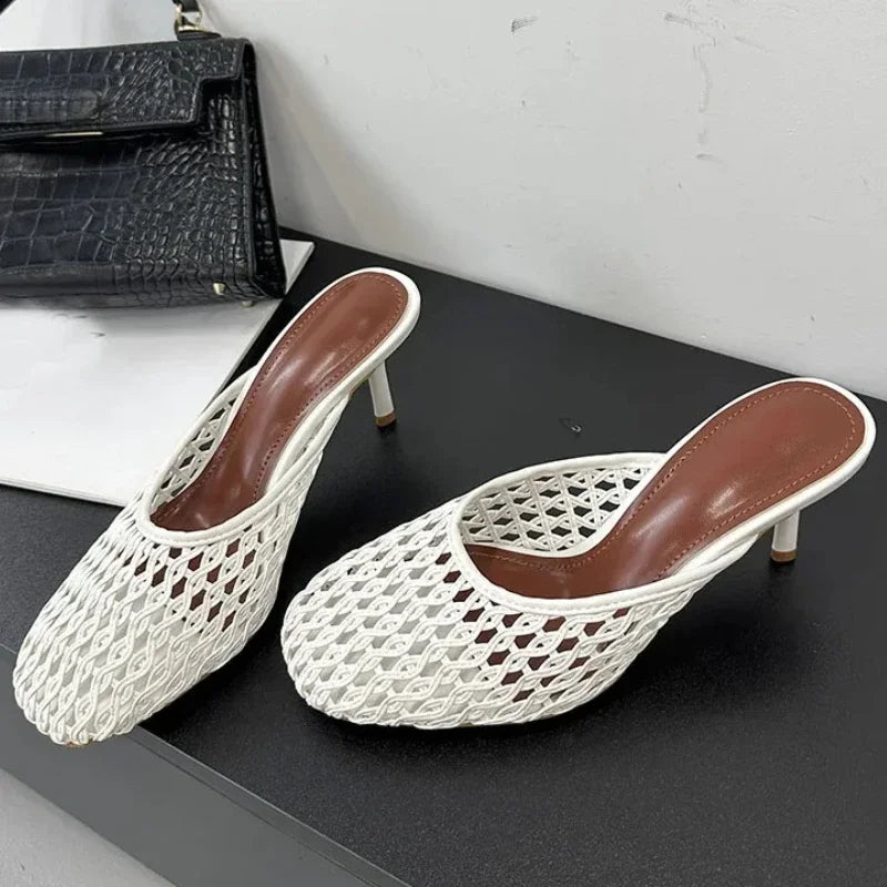 SAVOY™ | Heeled Breathable Mesh Mules for Women