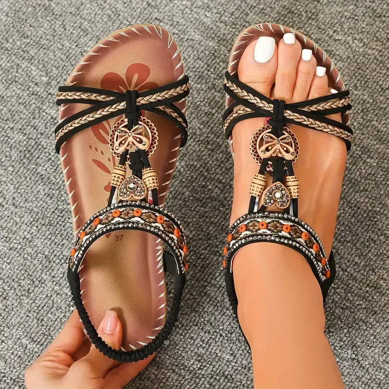 Isabel™ - Leather Orthopedic Sandals with Ergonomic Sole