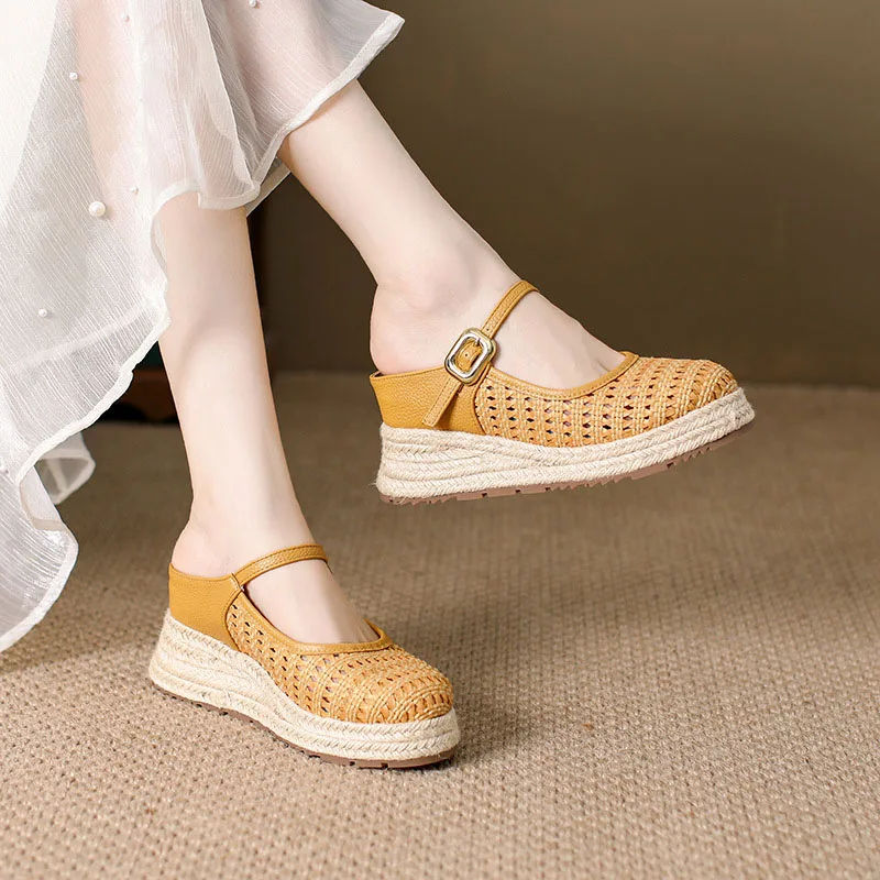 CASABELLA™ | Platform Wedge Sneakers (8cm Heel)