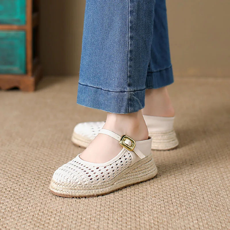 CASABELLA™ | Platform Wedge Sneakers (8cm Heel)