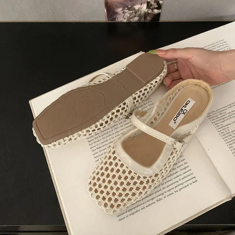 VALCENZA™ | Breathable Mesh Mules with Buckle
