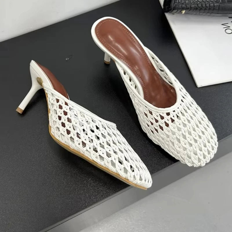 SAVOY™ | Heeled Breathable Mesh Mules for Women