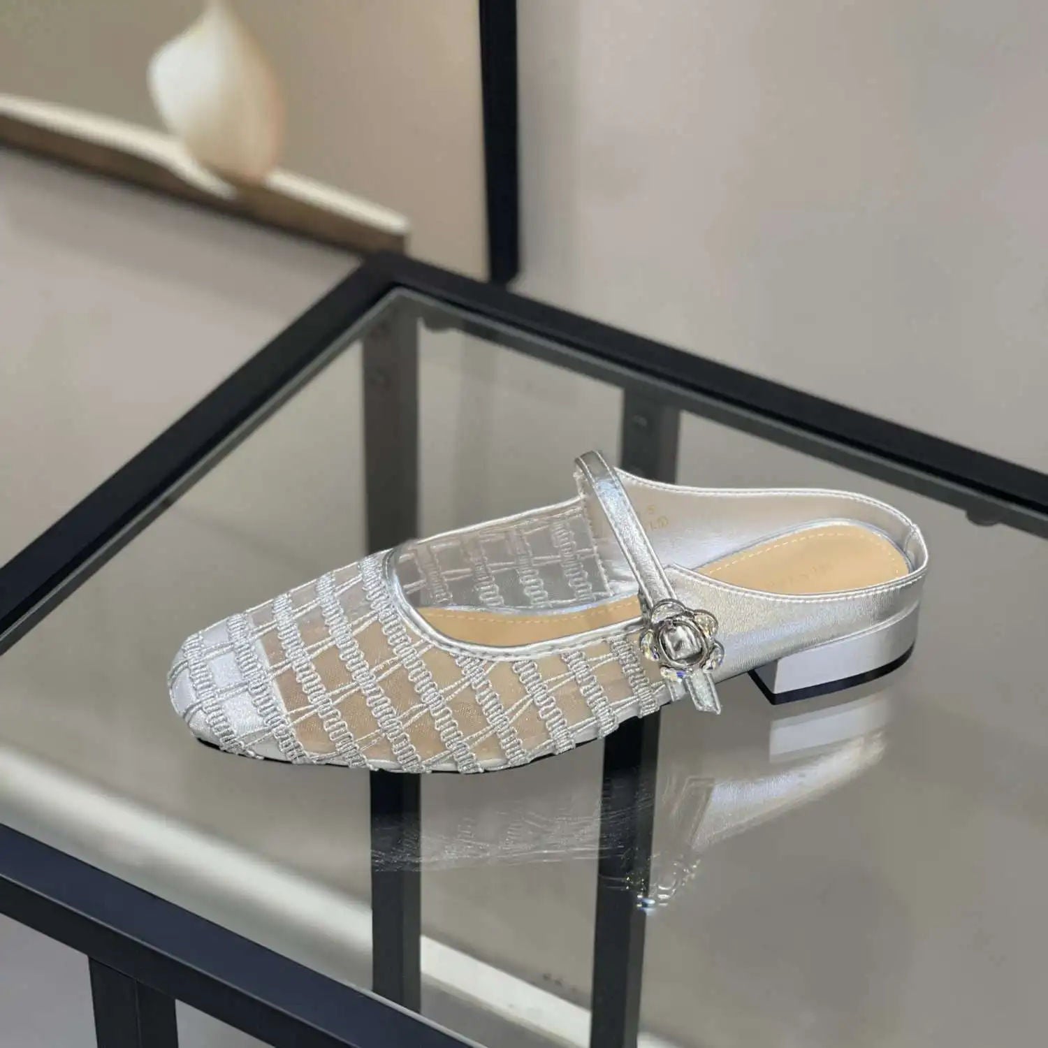CAVALIERA™ | Breathable Mesh Clogs with Low Heel
