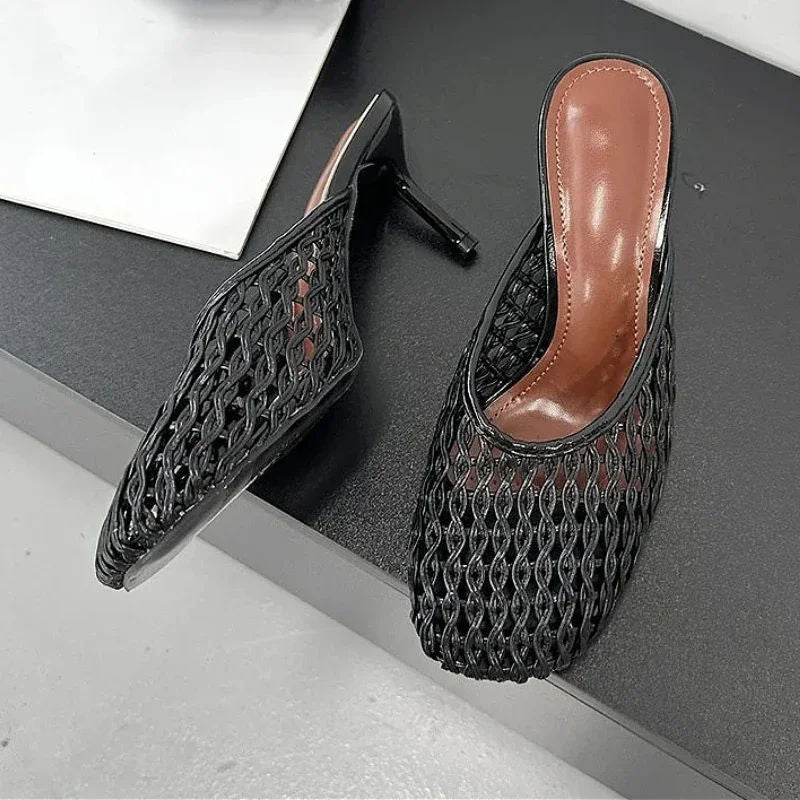 SAVOY™ | Heeled Breathable Mesh Mules for Women