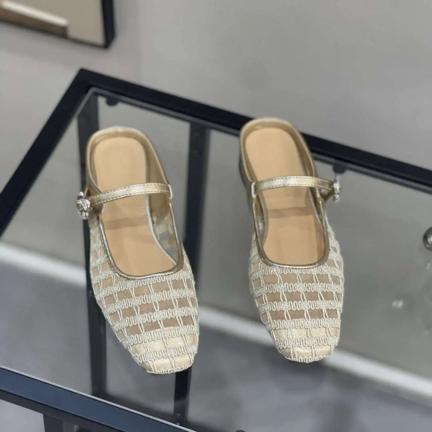 CAVALIERA™ | Breathable Mesh Clogs with Low Heel