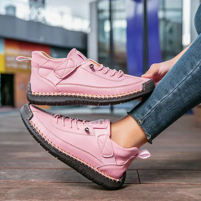 NOVIRA™ | Leather Orthopedic Sneakers with Cushioning