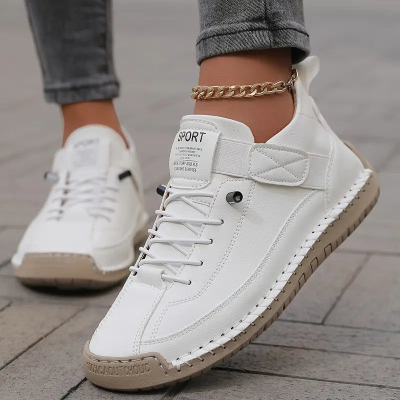 NOVIRA™ | Leather Orthopedic Sneakers with Cushioning