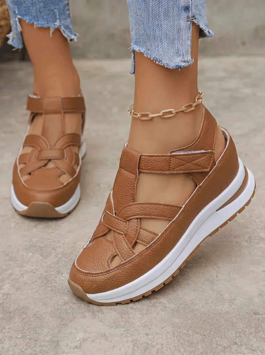 Duna™ Orthopedic Wedge Sneakers