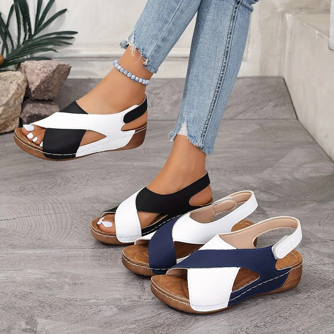BRISA™ | Ultra-Comfortable Orthopedic Wedge Sandals