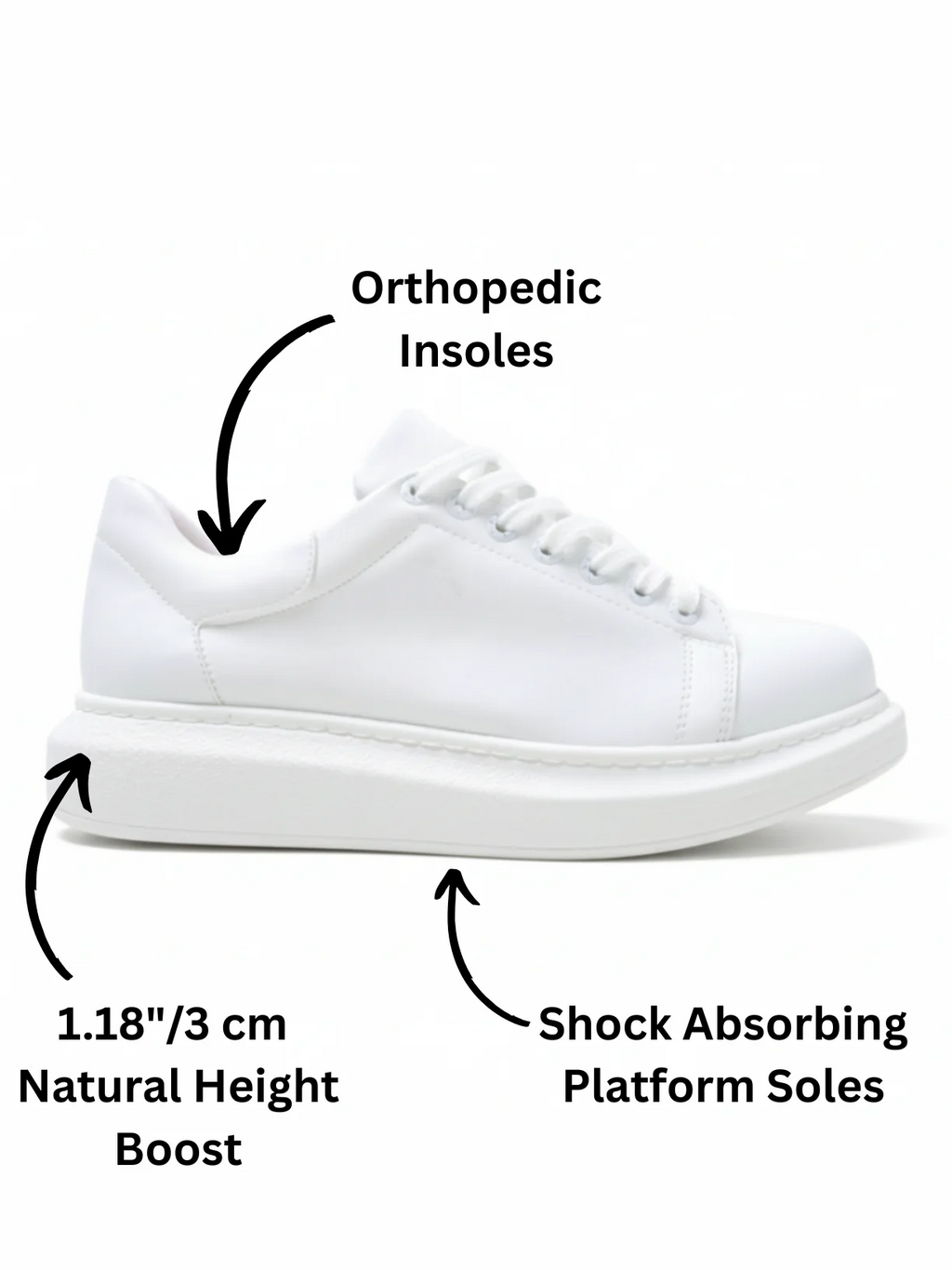 King Mont™ | Premium Unisex Platform Sneaker