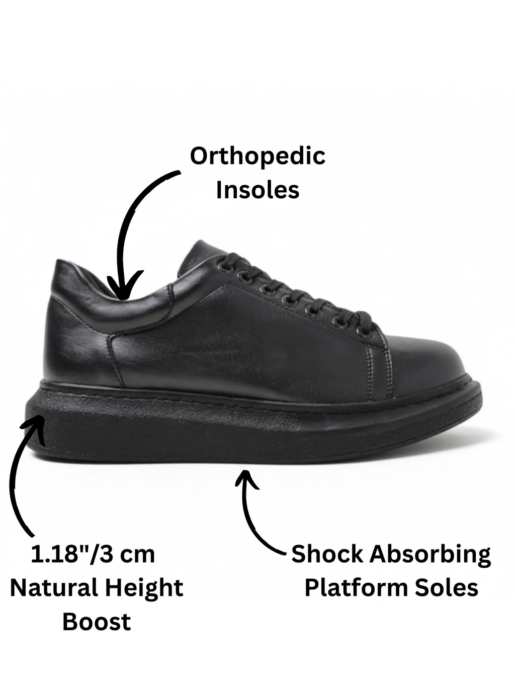 King Mont™ | Premium Unisex Platform Sneaker